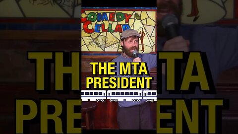 President of NYC subway #standupcomedy #standup #nyc