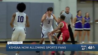 KSHSAA now allowing sports fans
