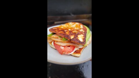 Grilled Cheese Sandwich | keto recipes | low carb | low carb foods #Shorts