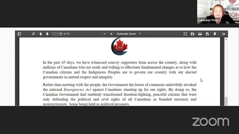 Important Canadian Public Broadcast Announcement March 05, 2022 - Constitutional Request to UK