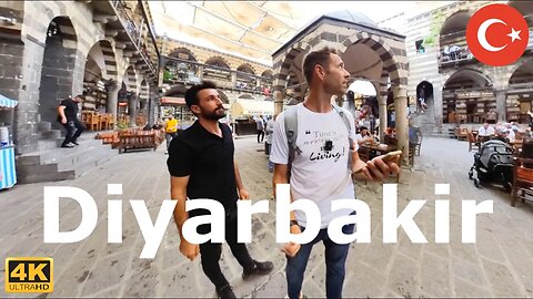 Walking The Streets of Diyarbakir 🇹🇷 Kind Kurdish People | Solo Travel | Turkey Travel Vlog (Ep. 18)