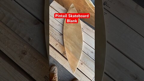 Pintail Cruiser Skateboard Blank…