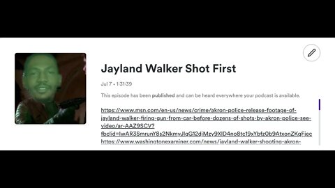Jayland Walker Shot First