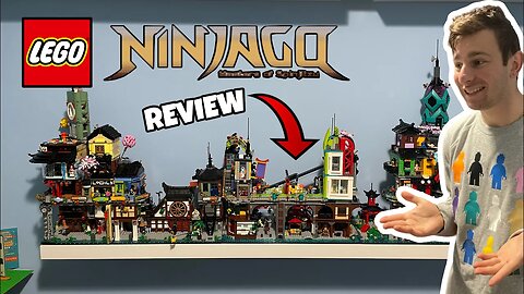 Ninjago City Markets Review | Placing ALL Ninjago City Modulars