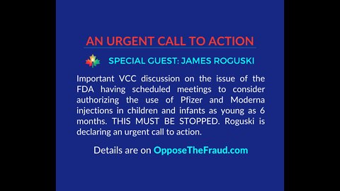 URGENT CALL TO ACTION - OPPOSE THE FRAUD!