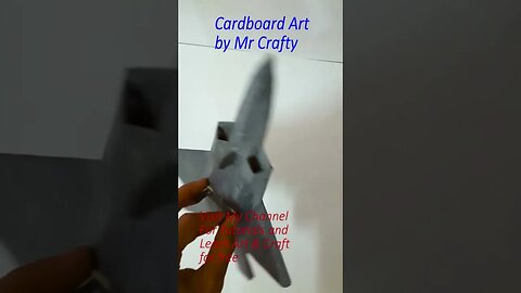 Paper Aircraft F22 Raptor | Mr Crafty Art Tutorials
