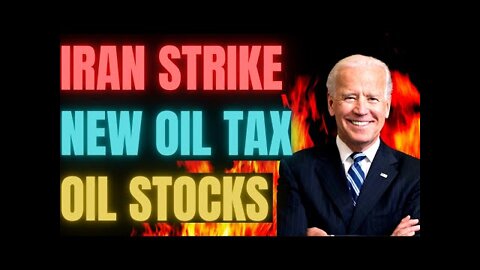 Joe Biden's Oil Windfall Tax, Iran Strike On Kurdish Capital, And Oil Stocks To Watch, AMPY, MRO KOS