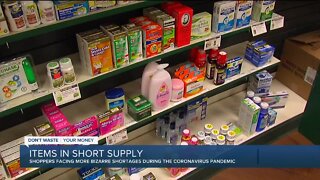 Shoppers facing bizarre shortages amid coronavirus pandemic