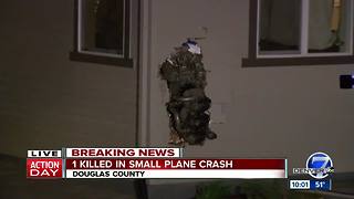 1 killed in small plane crash in Douglas County