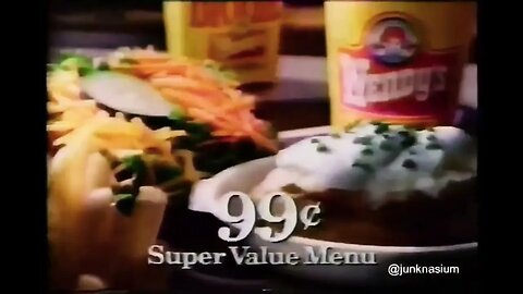 1993 Wendy's "99 Cent Value Menu" Commercial (90's Fast Food)