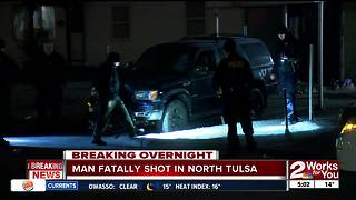 Man found shot dead in north Tulsa