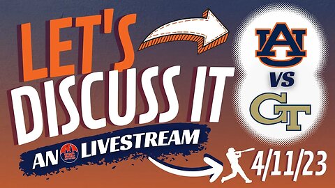 Auburn Baseball vs Georgia Tech | Midweek Check-In and Looking to Alabama | LIVESTREAM