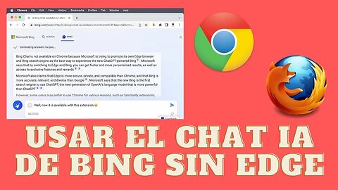 ¿Cómo usar el Chat IA de Bing con cualquier navegador?