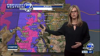 Light snow possible for Denver Friday