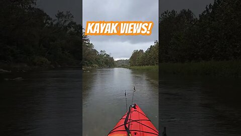 No bad views from a kayak! #shorts #kayakfishing #fishing #creekfishing #riverfishing