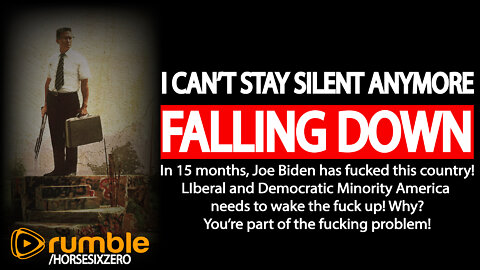 FALLING DOWN JOE BIDEN has been A COMPLETE FAILURE OF A PRESIDENT