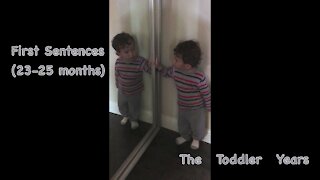 2-year-old's first sentences