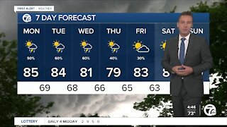 Metro Detroit Forecast: Humidity and chance of storms rising