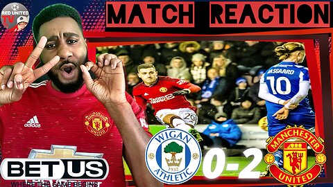 WIGAN ATHLETIC 0-2 MANCHESTER UNITED | FAN REACTION | FA Cup - Ivorian Spice Reacts