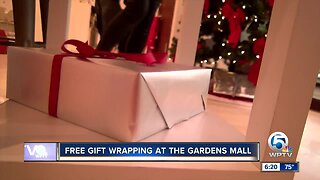 Free gift wrapping at the Gardens Mall