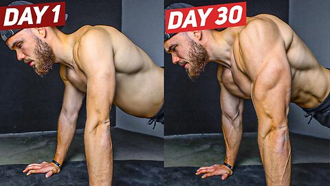 30 days daily push ups will change your life#pushupchallenge #healthandfitness #viral
