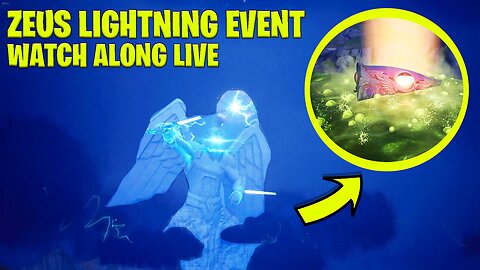 Zeus Lightning Fortnite Event LIVE Watch Along - Pandoras Box Will Be Struck Soon??