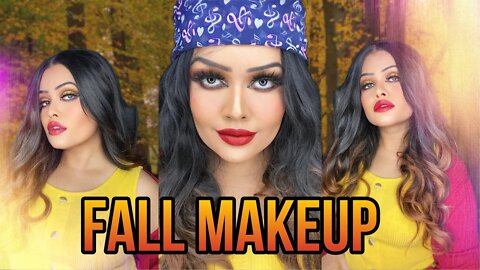 FALL / AUTUMN GLAM MAKEUP TUTORIAL