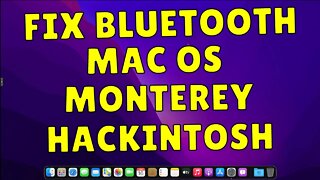 FIX BLUETOOTH MACOS MONTEREY WIFI NATIVO HACKINTOSH OPENCORE