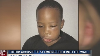 Maryland tutor accused of breaking boy's jaw