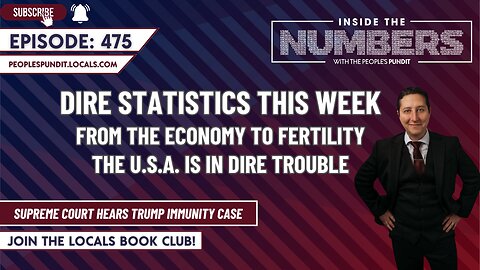 Dire Statistics for U.S. This Week | Inside The Numbers Ep. 475