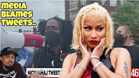 Media Blames Nicki Minaj Tweets For Protest At CDC
