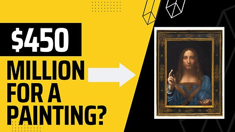 Would you pay $450 million USD for a Painting ? 🖼️ ?
