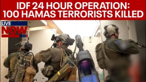 Israel-Hamas war_ IDF 24 hour Gaza operation, 100 terrorists killed