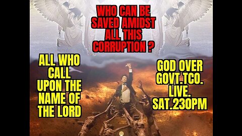 SERMON 24 IN A WORLD OF CORRUPTION HOW CAN WE BE SAVED?