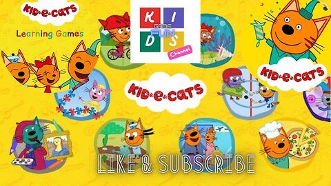 Kid e cats educational game(test best funny games for children and teenagers)