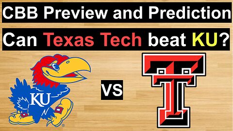 Kansas vs Texas Tech Basketball Prediction/Will Texas Tech beat Kansas at home? #cbb