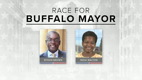 Buffalo Mayoral candidates India Walton and Byron Brown lead rallies to launch early voting