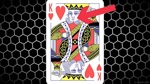 Did you know that the king of hearts is the only king without a…