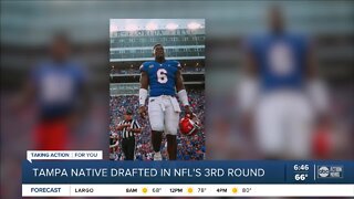 Tampa native drafted in NFLs third round