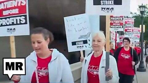 HUGE Strike Of Minnesota Nurses Is The Largest In State's History