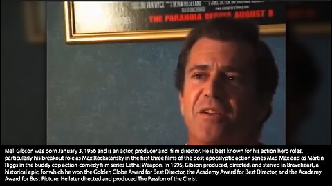 Mel Gibson | Mel Gibson to Release 4-Part Documentary Exposing $34 Billion Child-Trafficking Industry | "It's a Very Strange Place, Hollyweird. No Matter How Strong You Are, You're Going to Be Affected By This Place (Hollywood)"