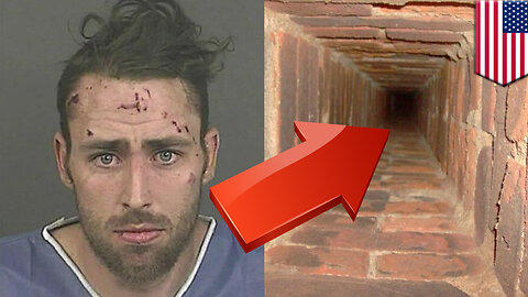 Parkour fail: Man plunges 40 feet down chimney trying to film a parkour video - TomoNews