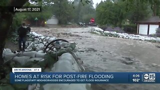 Some Flagstaff residents urged to buy flood insurance immediately