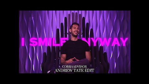 I SMILE ANYWAY | ANDREW TATE EDIT 4K| TATE CONFIDENTIAL