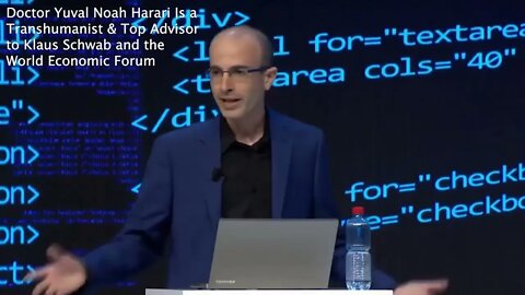 We Can Hack Humans Dr. Yuval Noah Harari