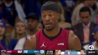 Jimmy Butler shines as Heat beat Sixers