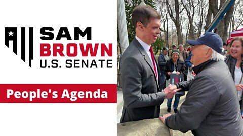 People's Agenda | Sam Brown for U.S. Senate