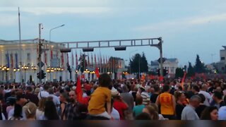 Protest Macedonia # NE # Skopje Македонија 07.2022 * НЕ *