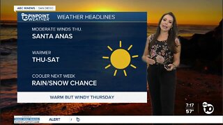 ABC 10News PinPoint Weather With Meteorologist Angelica Campos