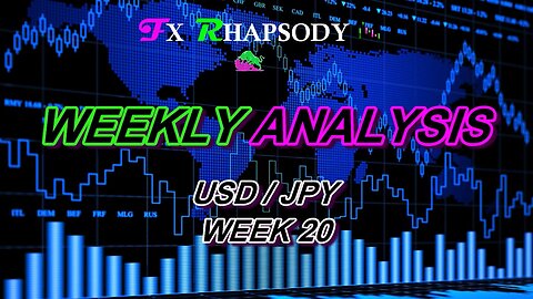 WEEKLY ANALYSIS WK20 PART 2 : USD/JPY !!! NEED TO WATCH THIS ONE !!!